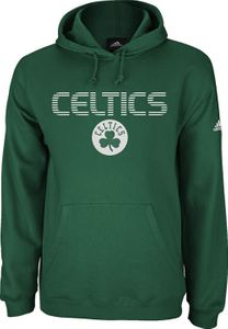 Boston Celtics NBA Playbook Embroidered Green Hooded Sweatshirt by Adidas