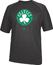Boston Celtics Black Primary Logo Climalite Shirt by Adidas