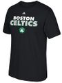 Boston Celtics Black Adidas Meshing Around Short Sleeve T Shirt