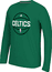 Boston Celtics Adidas Green Pre-Game Ultimate Synthetic Slimmer Fit Long Sleeve T Shirt
