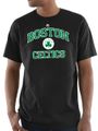 Boston Celtics Mens Guys Black Heart  & Soul Majestic Short Sleeve T Shirt