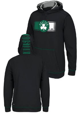 Youth Boston Celtics Adidas Black Tip Off Synthetic Hoodie Sweatshirt