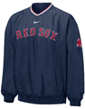 Boston Red Sox MLB Blue Staff Ace Unlined Pullover Windjacket By Nike Team Sports