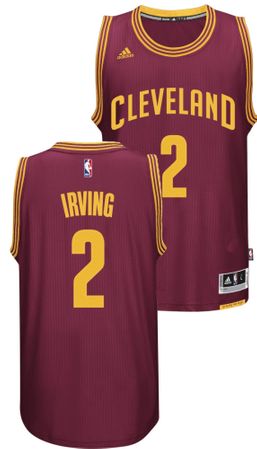Youth Kryie Irving Cleveland Cavaliers Wine Replica Basketball Jersey by Adidas