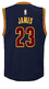 Youth LeBron James Cleveland Cavaliers Outerstuff Navy Replica Basketball Jersey 