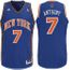Carmelo Anthony New York Knicks #7 Royal Swingman Basketball Jersey by Adidas