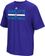 Charlotte Hornets Purple Heather Climalite Practice Short Sleeve Shirt by Adidas