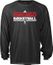 Chicago Bulls Adidas New Authentic On-Court Practice Climalite Performance Long Sleeve T Shirt
