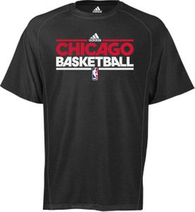 Chicago Bulls Black Climalite Top by Adidas