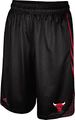 Chicago Bulls Black Embroidered 12 inch Inseam Hoop Shorts by Adidas