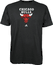 Chicago Bulls Black Primary Logo T Shirt by Adidas