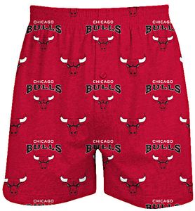 Chicago Bulls Mens Supreme Boxer Shorts by Concepts Sports