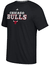 Chicago Bulls Black Adidas Meshing Around Short Sleeve T Shirt