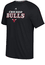 Chicago Bulls Black Adidas Meshing Around Short Sleeve T Shirt
