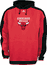 Chicago Bulls NBA Red Embroidered Dream Hooded Fleece Sweatshirt By Adidas