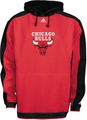 Chicago Bulls NBA Red Embroidered Dream Hooded Fleece Sweatshirt By Adidas