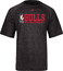 Chicago Bulls Climalite Stacked High Performance Tee Shirt by Adidas