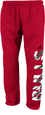 Chicago Bulls Red Open Bottom Vertical Cut Fleece Sweatpants by Adidas