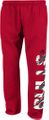 Chicago Bulls Red Open Bottom Vertical Cut Fleece Sweatpants by Adidas
