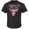Chicago Bulls Mens 2 Sided Shoe Pile High End Screened T Shirt by Adidas