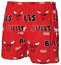 Chicago Bulls Mens Oversized Red Sweep Boxer Shorts