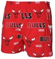Chicago Bulls Mens Oversized Red Sweep Boxer Shorts