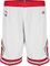 Chicago Bulls White Embroidered Swingman Shorts By Adidas