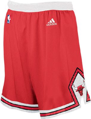 Chicago Bulls Youth Red Replica Basketball Shorts by Adidas