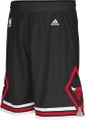 Chicago Bulls Youth Black Swingman Basketball Shorts By Adidas