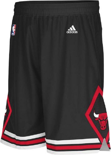 Chicago Bulls Youth Black Swingman Basketball Shorts By Adidas