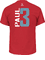 Chris Paul Houston Rockets Mens Red Vertical Short Sleeve T Shirt