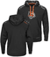 Cincinnati Bengals Mens Black Armor Pullover Synthetic Thermabase Hoodie by Majestic