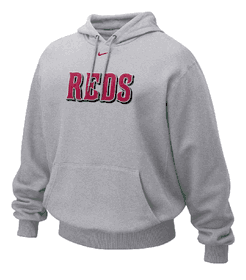 Cincinnati Reds Grey Embroidered Hood by Nike