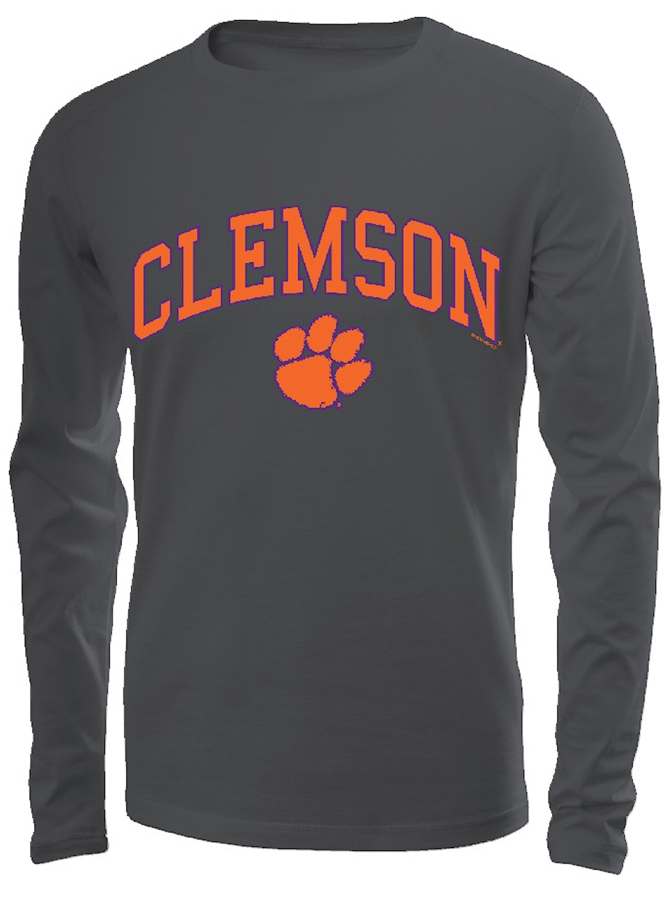 knee length dresses for ladies Clemson Tigers Long Sleeve main image 0