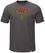 Cleveland Cavaliers Mens Charcoal Established Position Short Sleeve T Shirt