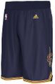 Cleveland Cavaliers Navy Youth 8" Inseam NBA Replica Basketball Shorts By Adidas