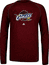 Cleveland Cavaliers Heather Wine Primary Logo Climalite Shirt by Adidas
