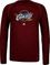 Cleveland Cavaliers Heather Wine Primary Logo Climalite Shirt by Adidas