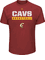 Cleveland Cavaliers Garnet Proven Pastime Short Sleeve T Shirt
