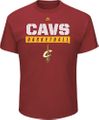 Cleveland Cavaliers Garnet Proven Pastime Short Sleeve T Shirt