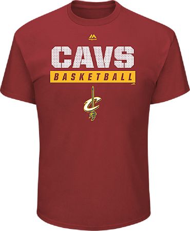 Cleveland Cavaliers Garnet Proven Pastime Short Sleeve T Shirt