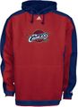 Cleveland Cavaliers NBA Garnet Embroidered Dream Hooded Fleece Sweatshirt By Adidas