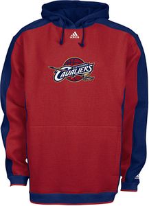 Cleveland Cavaliers NBA Garnet Embroidered Dream Hooded Fleece Sweatshirt By Adidas