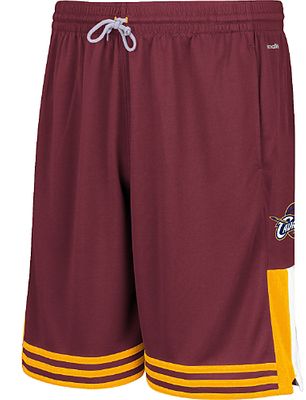Cleveland Cavaliers Adidas Mens Climalite Wine Fangear Shorts