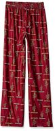 Cleveland Cavaliers Youth Garnet All Over Pajama Pants