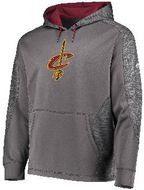 Cleveland Cavaliers Grey Armor 5 Majestic Polyester Hoodie Sweatshirt on Sale