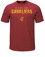 Cleveland Cavaliers Mens Garnet Tri-Blend Hot Picks Short Sleeve T Shirt by Majestic