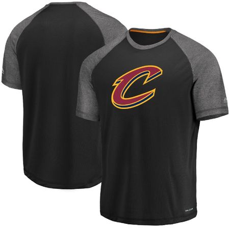 Mens Cleveland Cavaliers Top Skills Cool Base Polyester Raglan Shirt