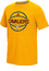Cleveland Cavaliers Adidas Gold Pre-Game Ultimate Synthetic Slim Fit Short Sleeve Shirt