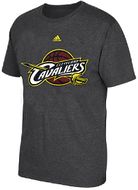 Cleveland Cavaliers Adidas Charcoal Huge Preferred Logo Short Sleeve T Shirt